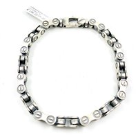 Bracelet Pizzini Gioielli Man in Silver CATENABICICLETTA - CATENABICICLETTA